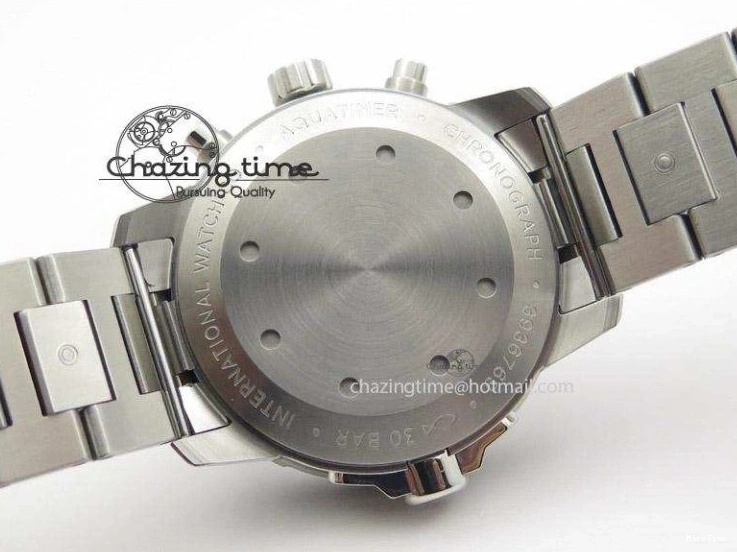MIROTIME 0228 Versatile Aquatimer Chrono IW376803 V6F 1:1 Best Edition White Dial On SS Bracelet A 7359